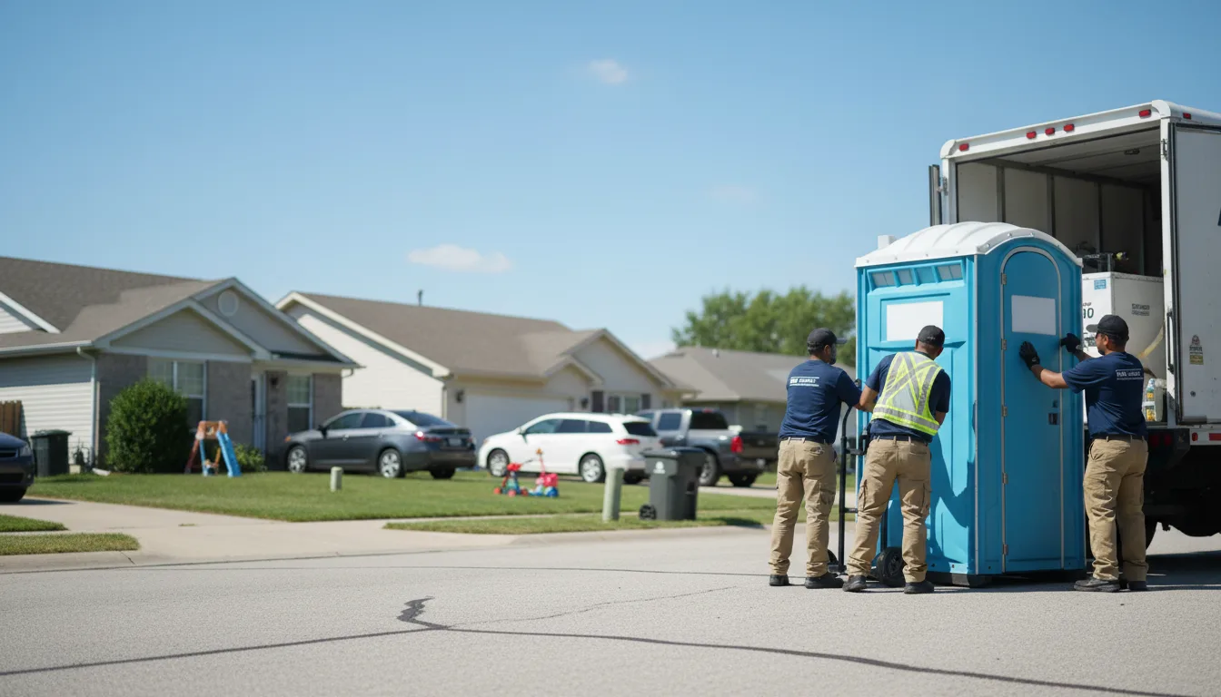 Standard Porta Potty Rentals in Mansfield, OH near me